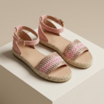 Sandales plates espadrilles femme à bride cheville – Image 5
