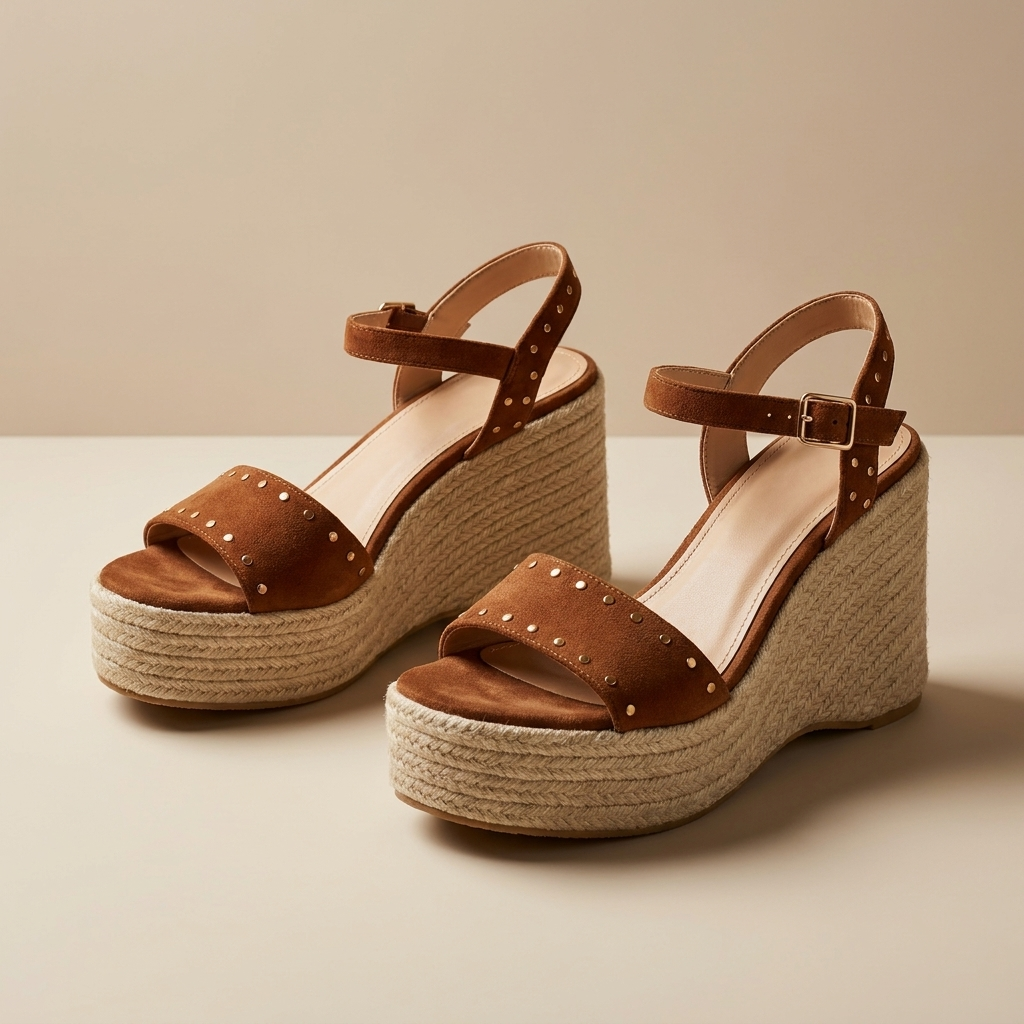 Shoes_in_beige_background_202607041623 sandales – Image 1